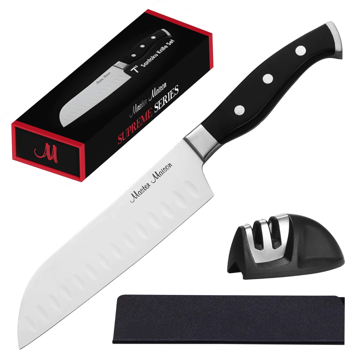 Faca Santoku 18cm Aço Inox Master Maison