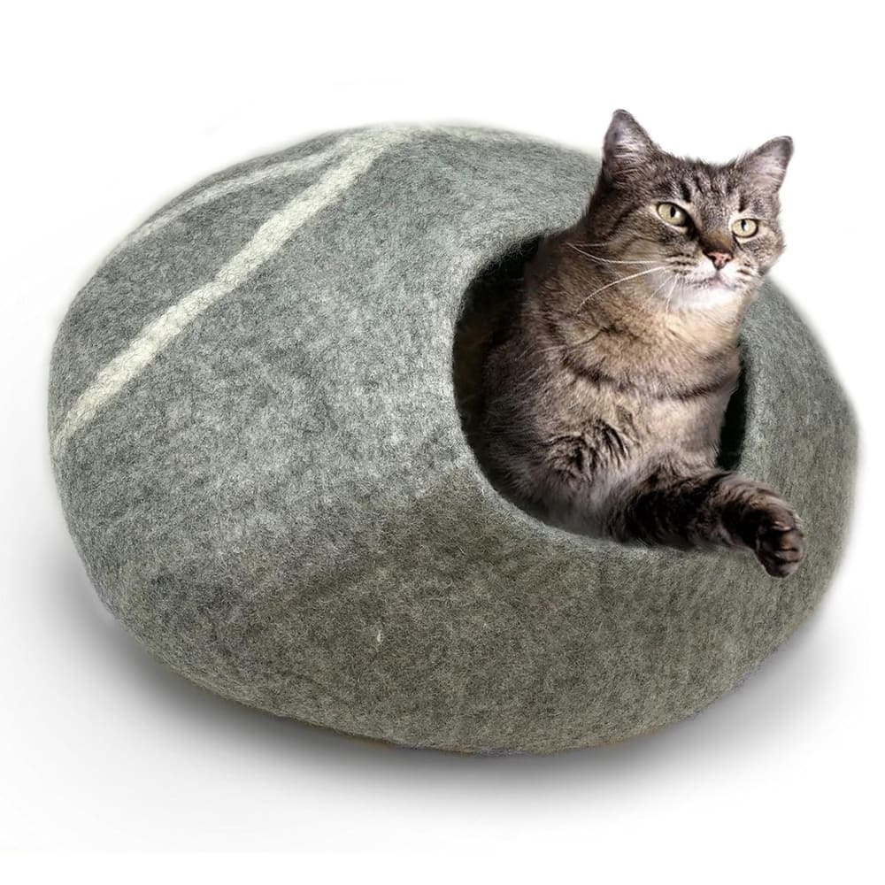 Cama para Gatos em Lã Natural