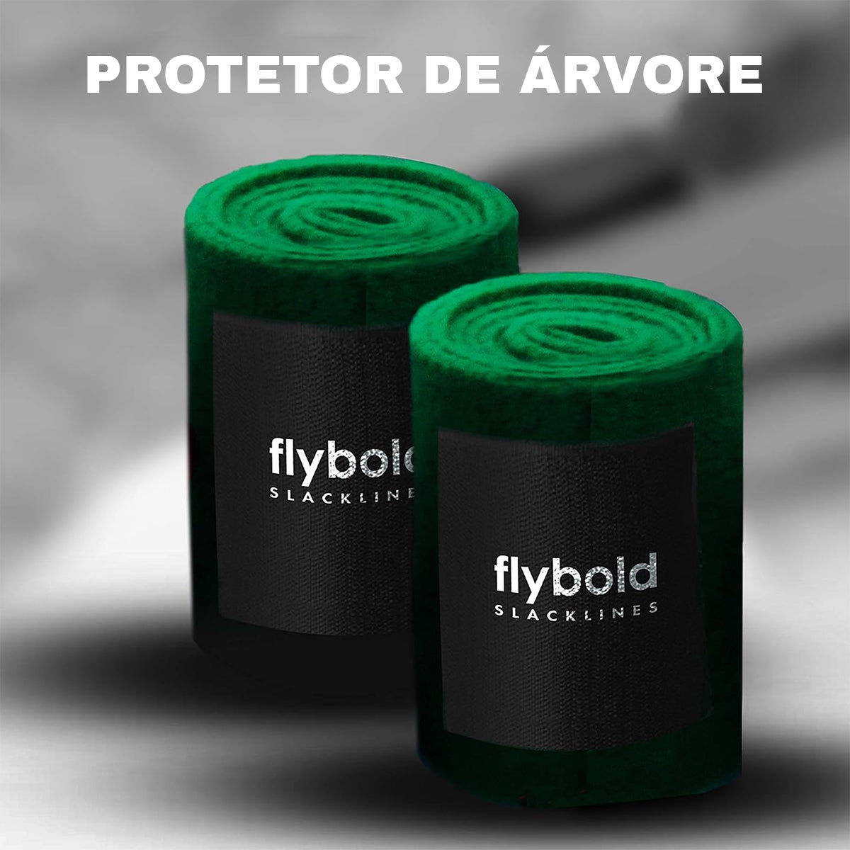 Kit Slackline Verde Corda 17mts Catraca + Alças e Proteções