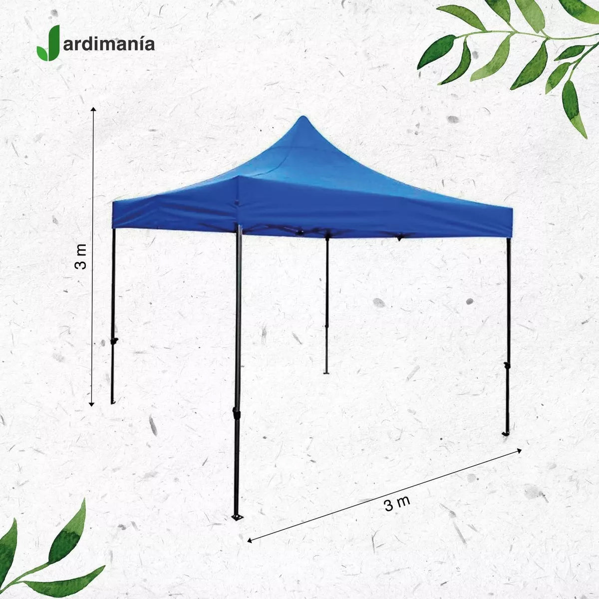 Tenda Gazebo Rerforçada e Impermeável 3x3 Metros