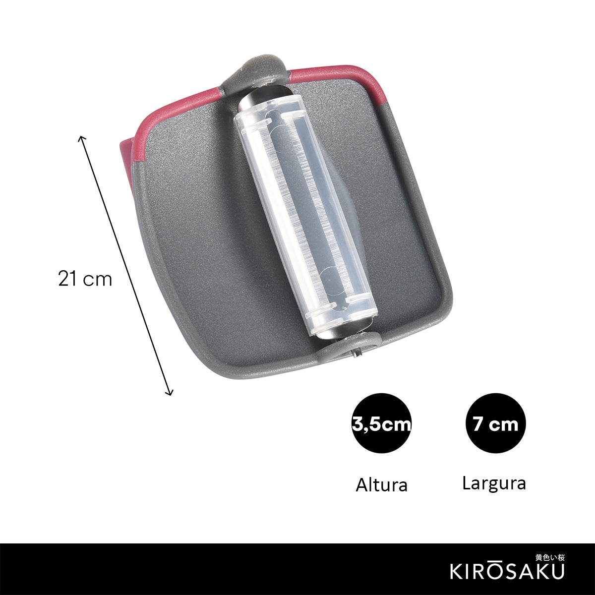 Kit 3 Descascador de Legumes e Frutas de Dedo Silicone
