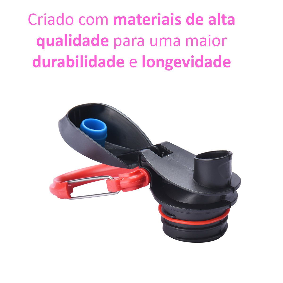 Garrafa de Água Squeeze de Plástico Dobrável Portátil