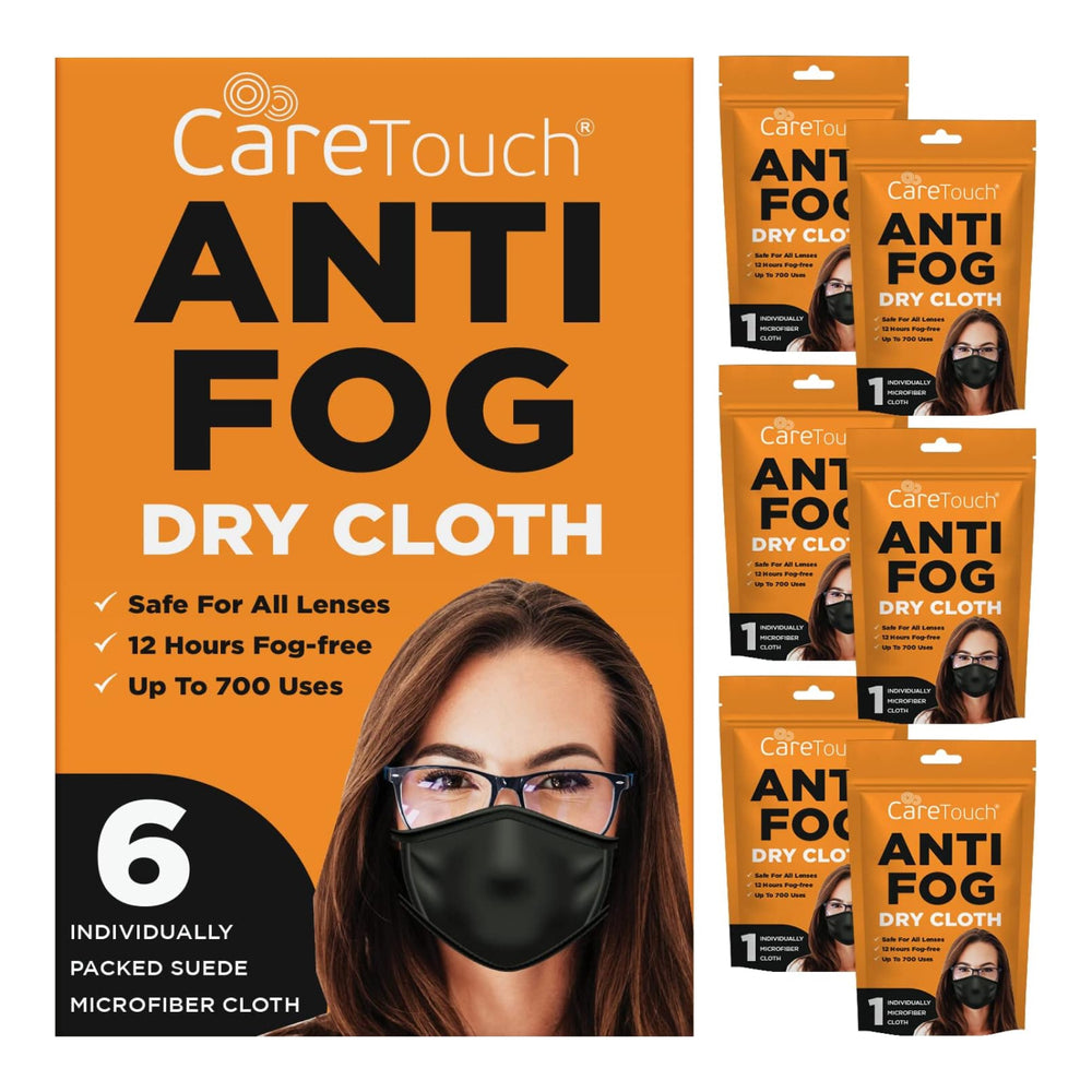 Pano de Limpeza Antiembaçante para Óculos Care Touch