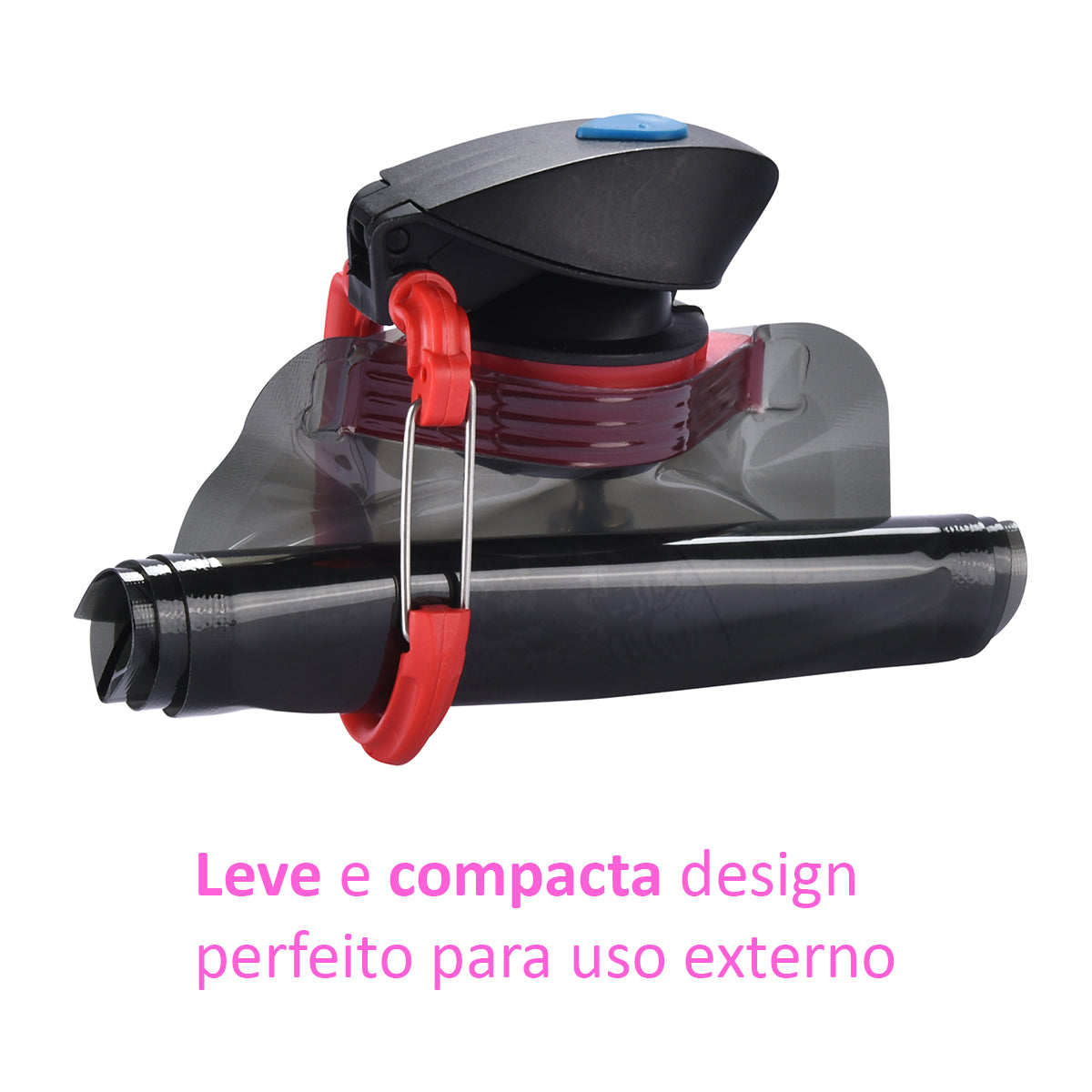 Garrafa de Água Squeeze de Plástico Dobrável Portátil