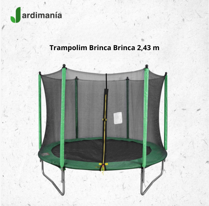 Cama Elástica Pula Pula De 2,43m Suporta 100kg