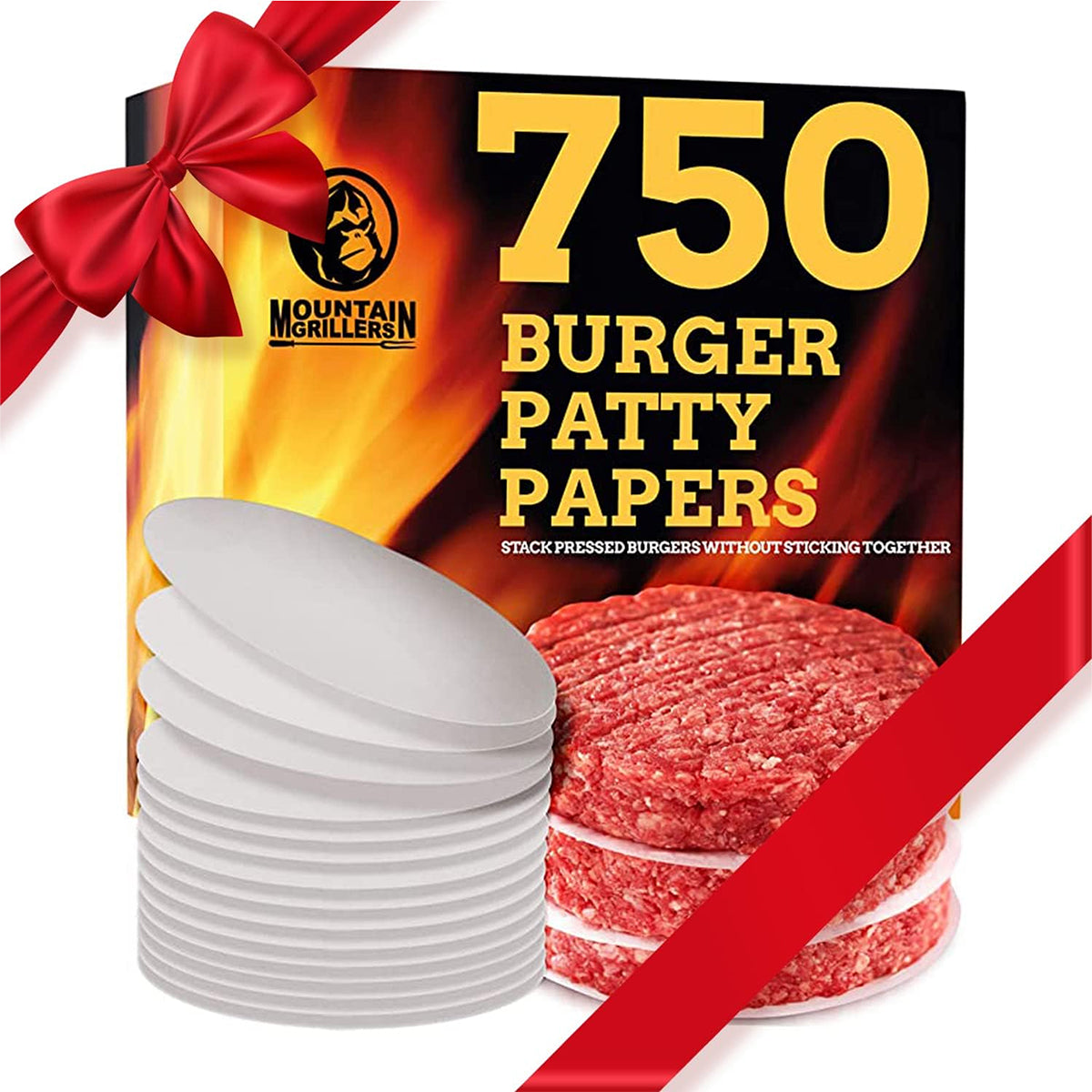 Papel Separador de Hamburguer Antiaderente 14x14 C/1000