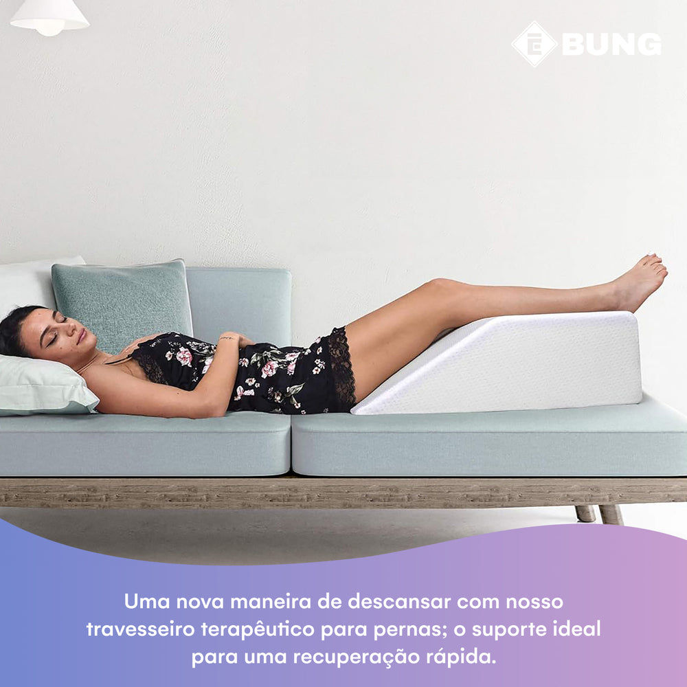 Almofada de Elevação para Pernas em Viscoelástica Ebung