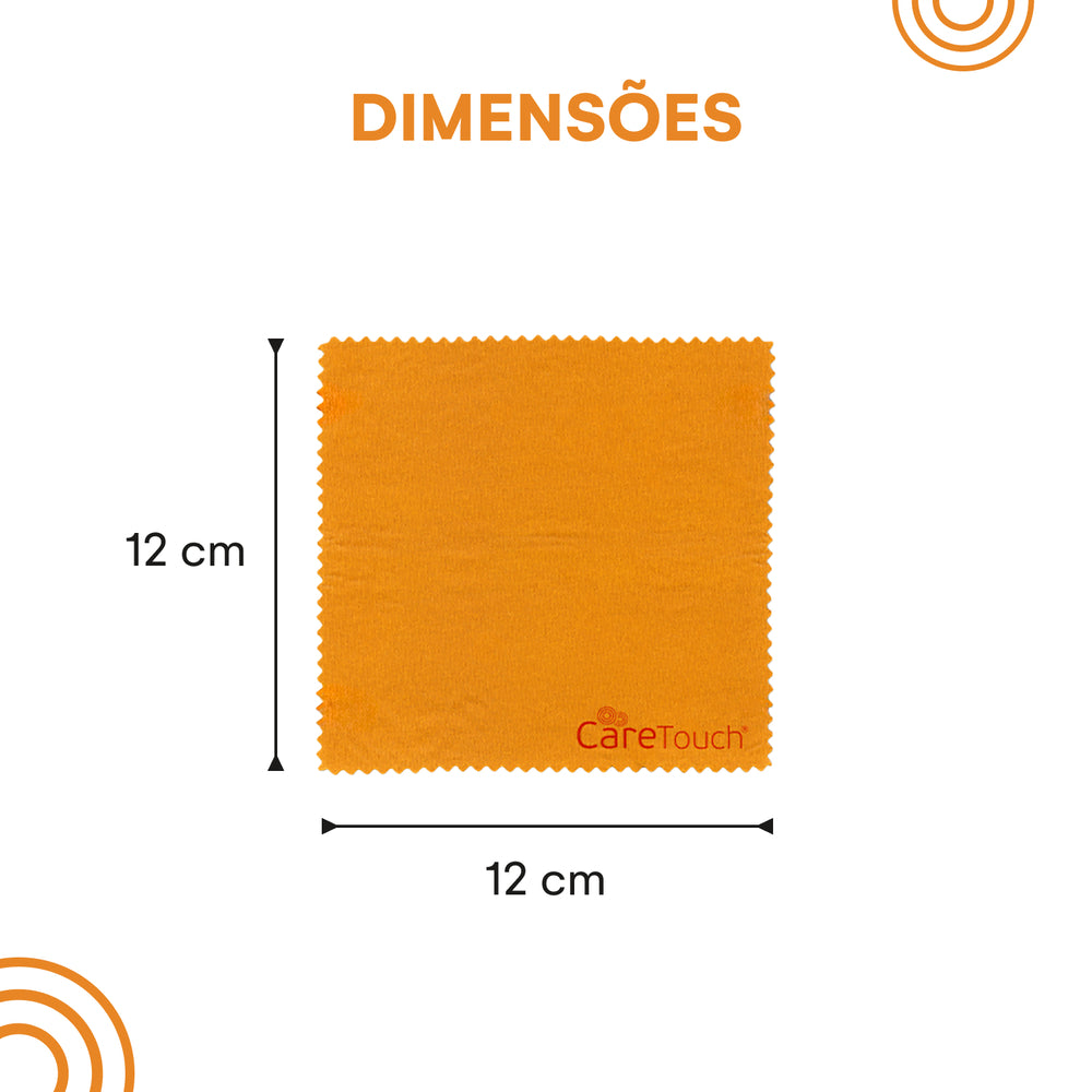 Pano de Limpeza Antiembaçante para Óculos Care Touch