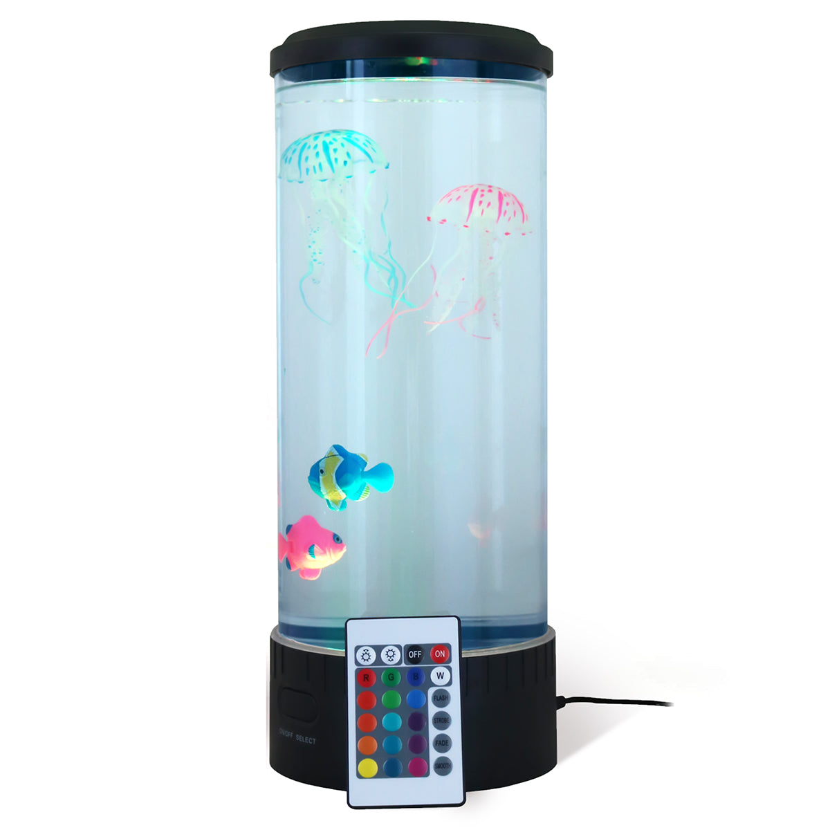Luminária Decorativa Água-viva de LED Com 20 Cores