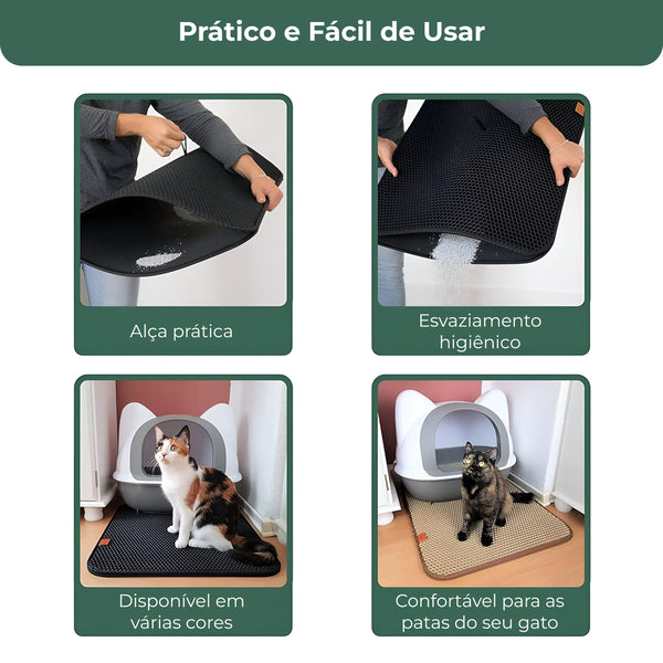 Tapete de areia para Gatos Pfotenolymp