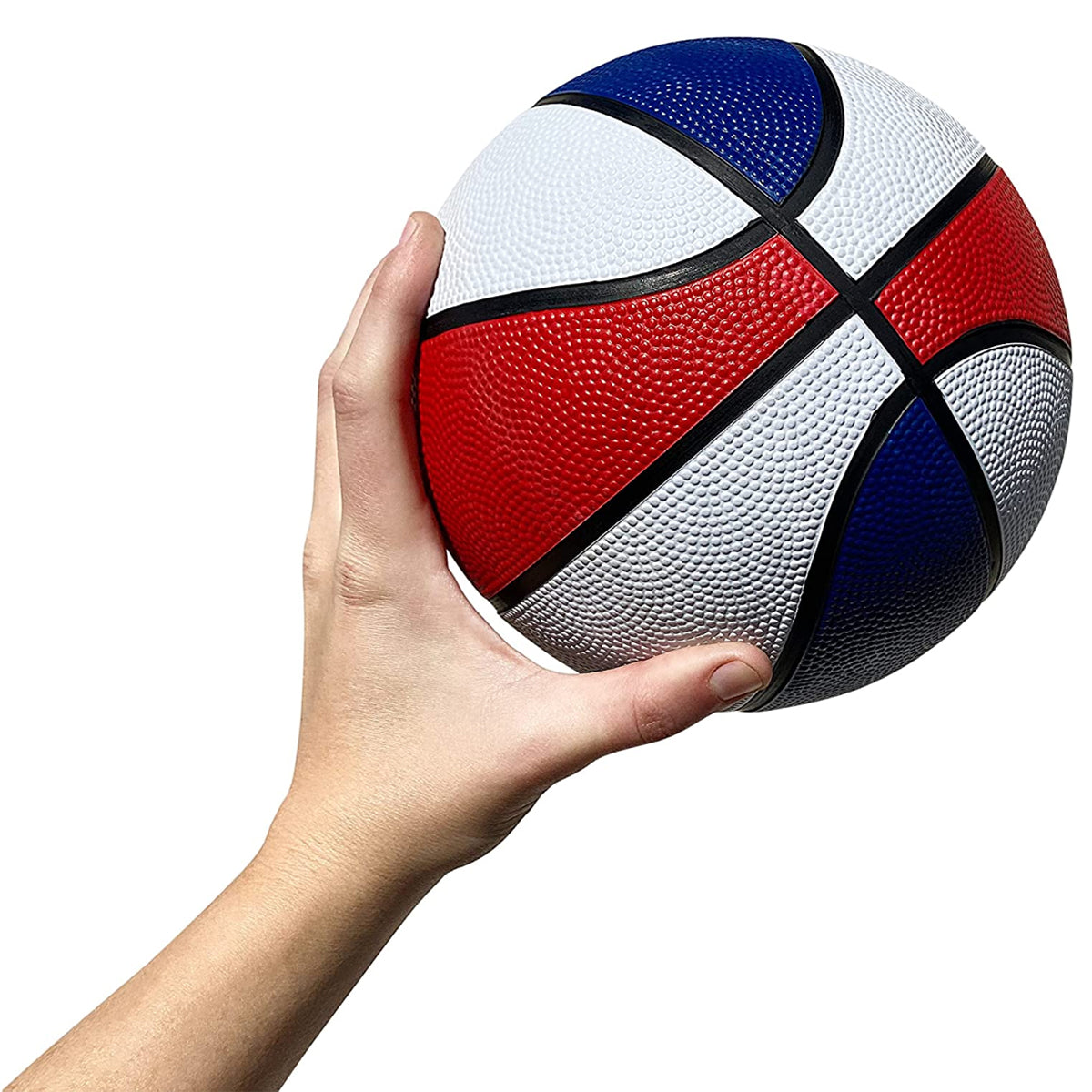 Kit 3 Mini Bolas de Basquete Antiderrapantes Para Crianças