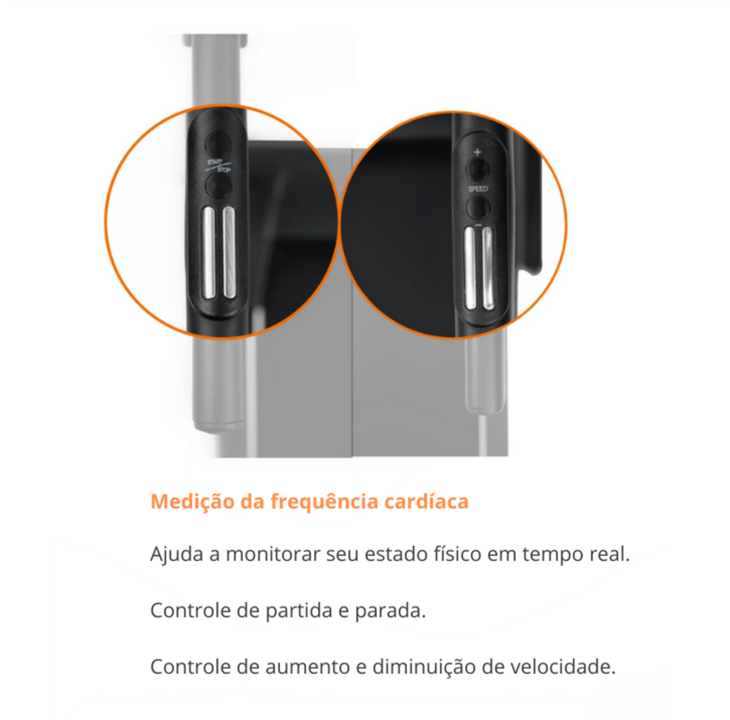 Esteira Ergometrica eletrica 2.5Hp Rocket 110/220V Bluetooth