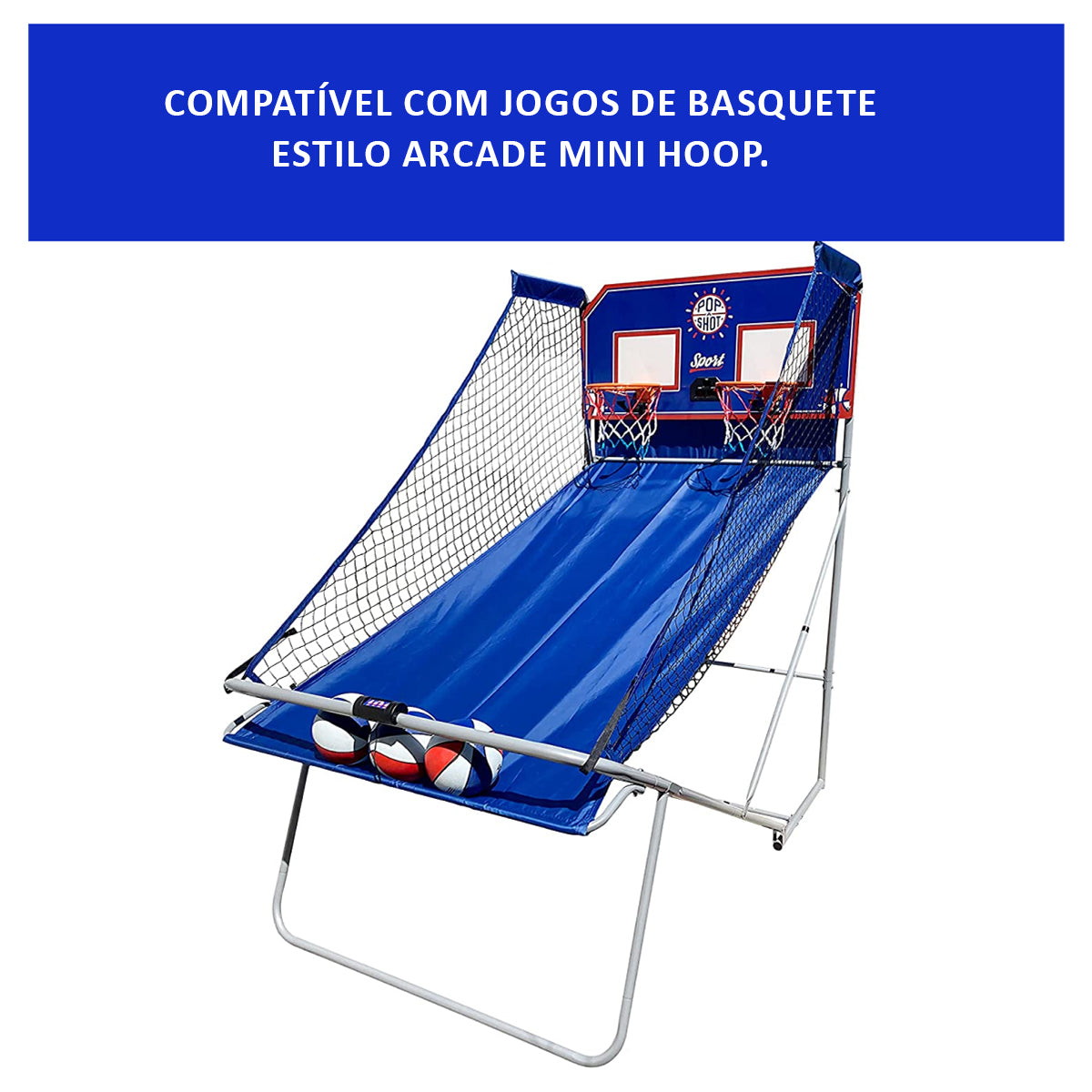 Kit 3 Mini Bolas de Basquete Antiderrapantes Para Crianças