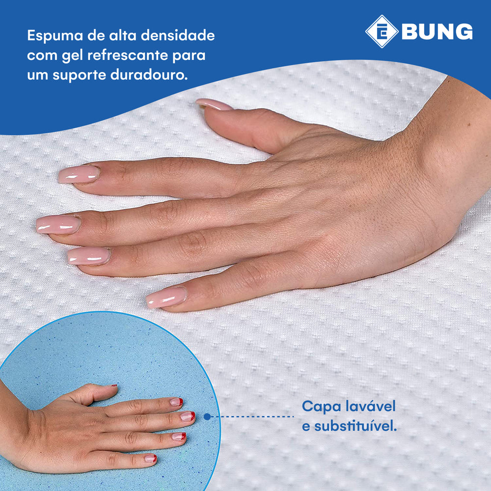 Almofada para Eleveação de Pernas Abco Tech com Gel e Espuma