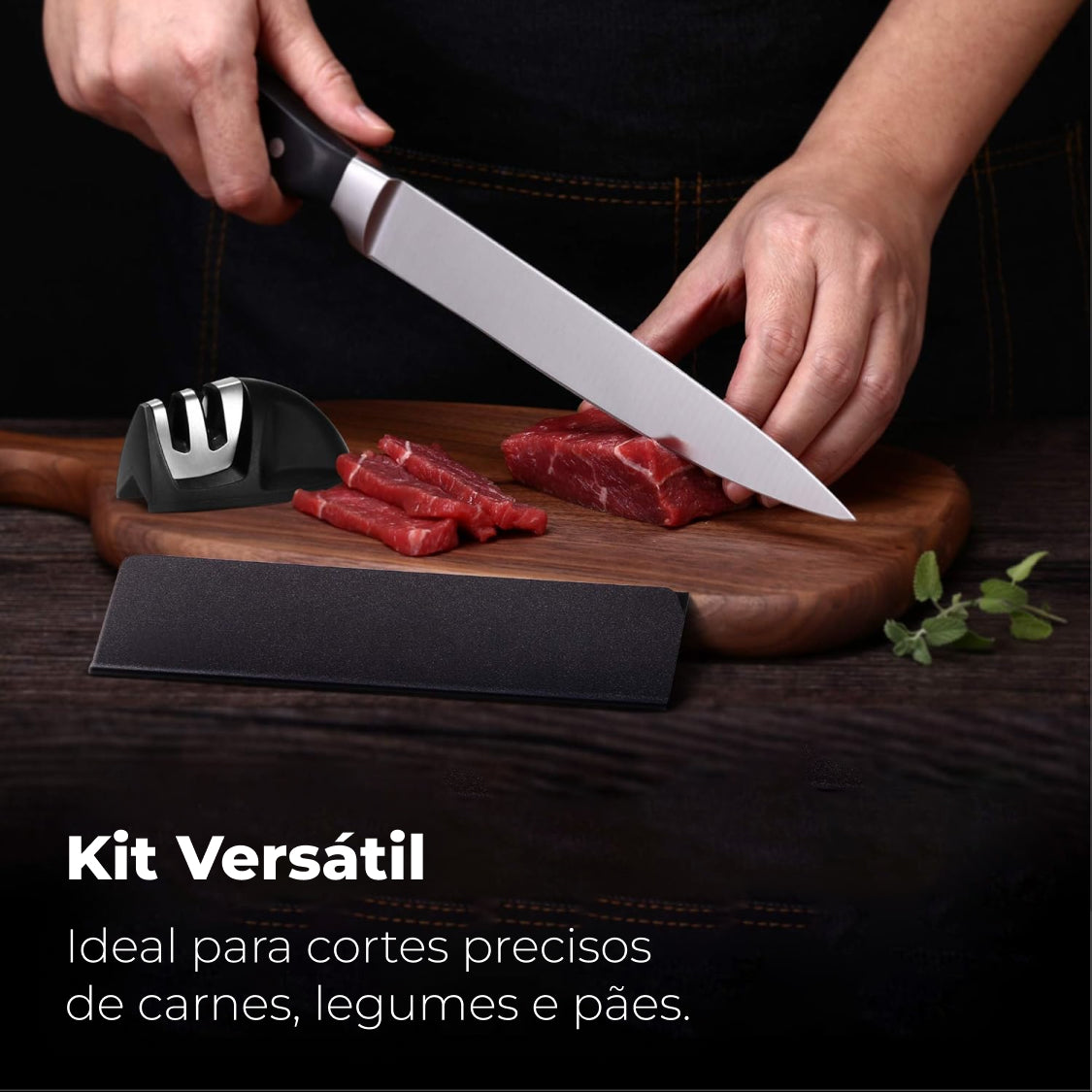 Faca para Trinchar Master Maison 20cm em Aço Inox