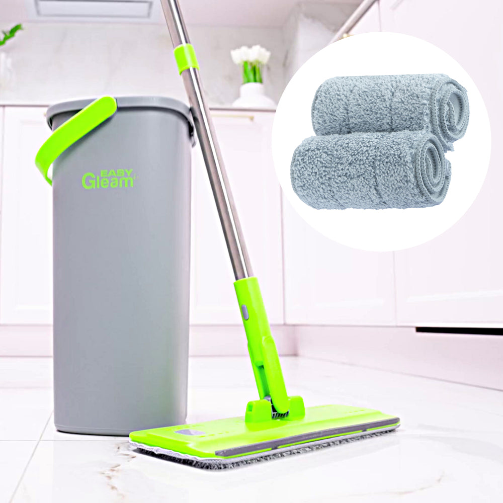 Mop EasyGleam com Balde - Limpador de Piso Prático e Fácil