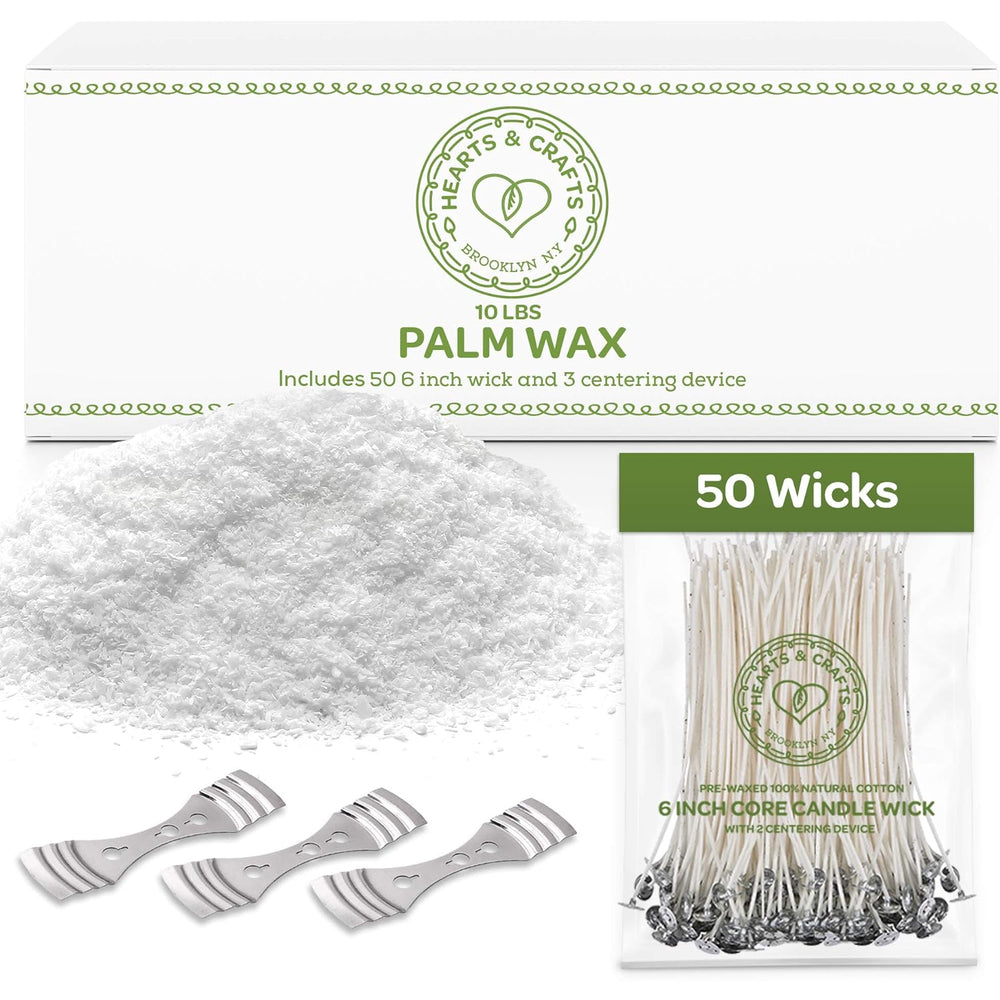 Kit para fabricação de velas 4,5kg  Hearts & Crafts