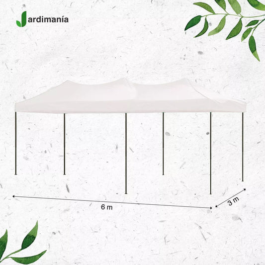 Tenda Gazebo Rerforçada e Impermeável 3x6 Metros