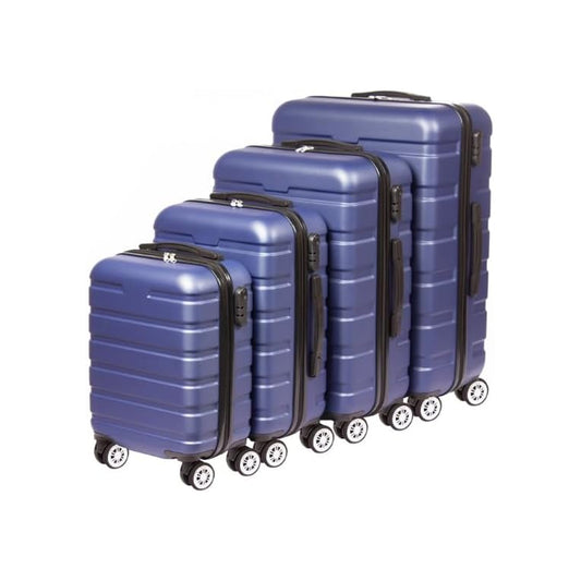 Kit 4 Malas de Viagem 8kg, 10 kg, 20 kg e 25 kg Rodas 360°