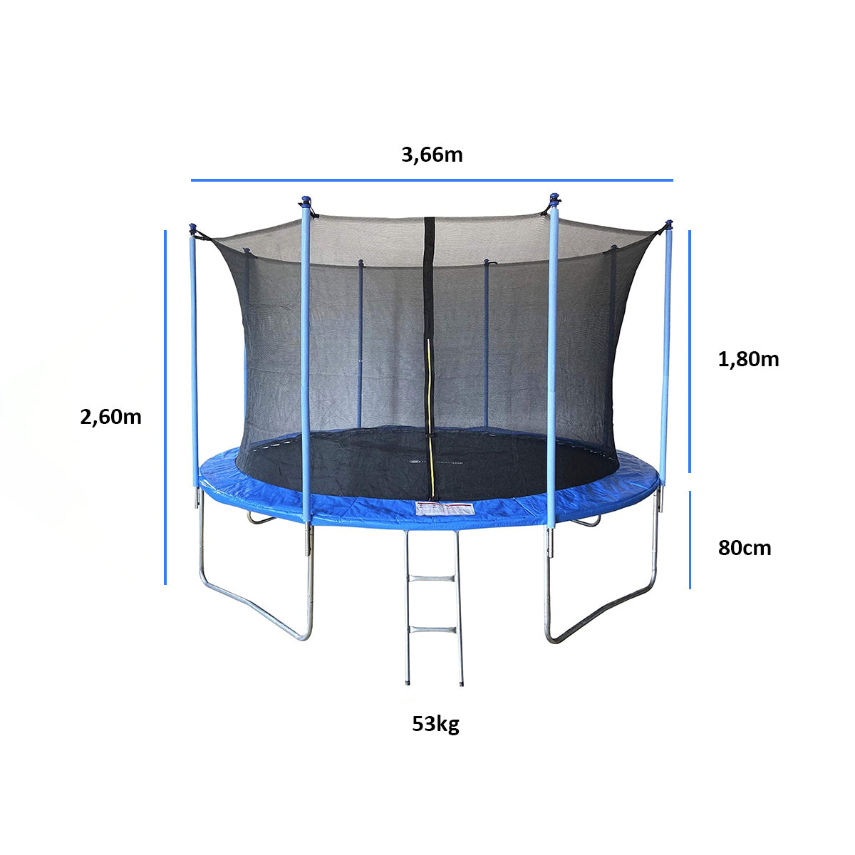 Cama Elástica Premium Pula Pula The Shop de 3.66m