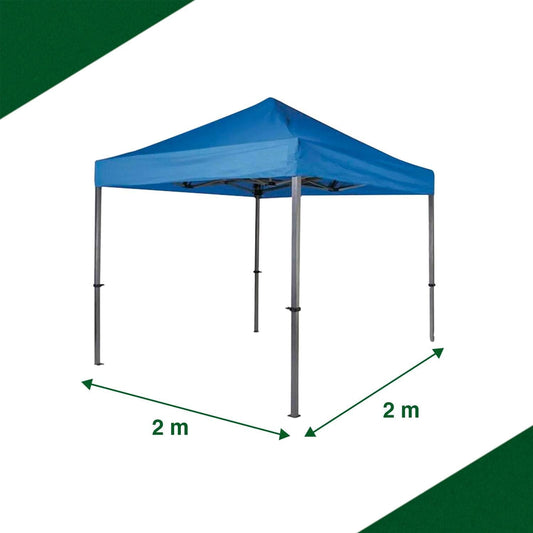 Tenda Gazebo 2x2m Dobrável Impermeável para Uso Externo 12kg
