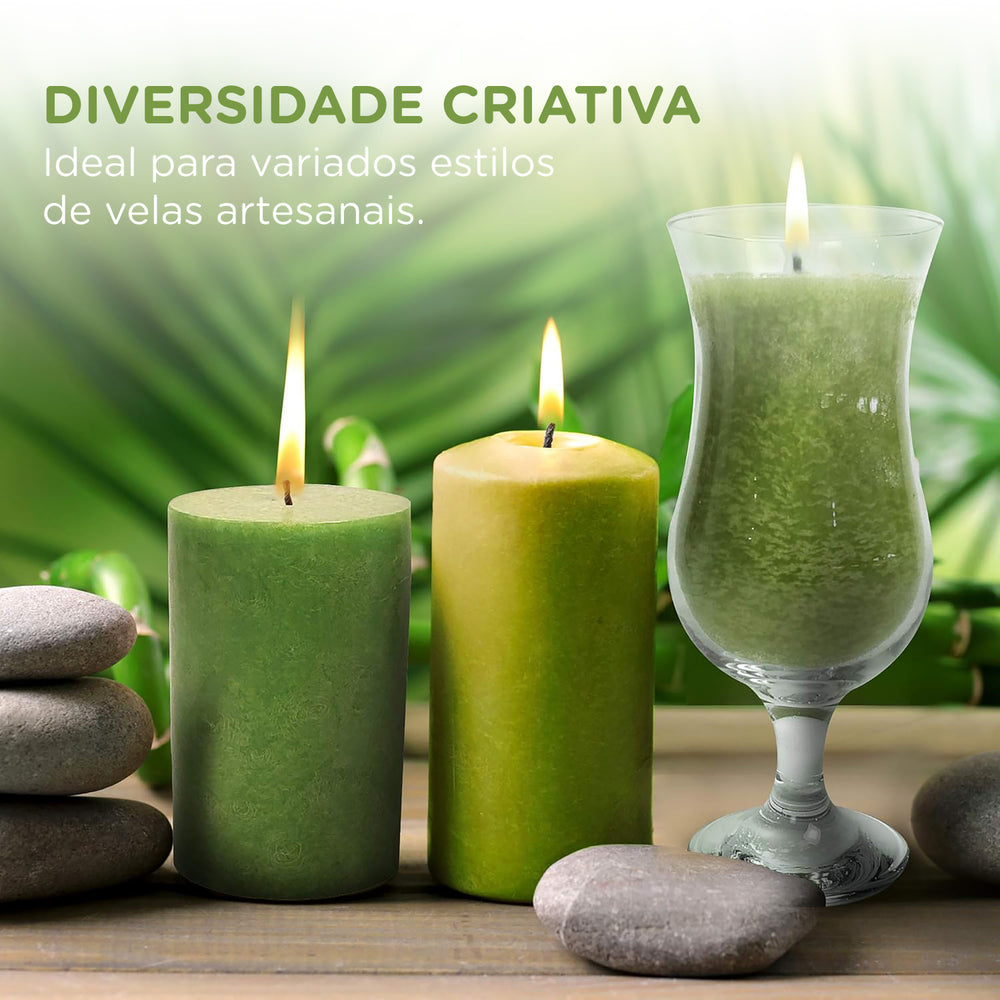 Kit para fabricação de velas 4,5kg  Hearts & Crafts